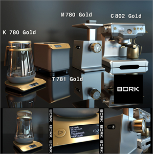 Kitchen set BORK gold